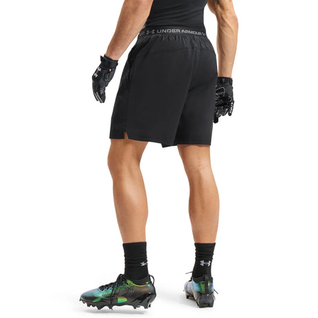 UA Vanish Woven 2.0 men's 6" shorts Black / Castlerock - back