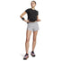 UA Vanish Woven women's 3" shorts Mod Gray / Black