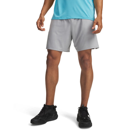 UA Tech Vent men's 7" shorts Mod Gray / Black