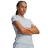 UA Vanish t-shirt à manches courtes pour femme Blue Fog / Downpour Gray