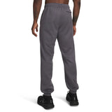 UA Armour Fleece pantalon de jogging pour homme Castlerock / Noir - dos