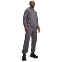 UA Armour Fleece pantalon de jogging pour homme Castlerock / Noir