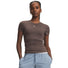 UA Motion t-shirt ajusté à manches courtes pour femme Peppercorn / Blanc