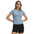 UA Motion t-shirt ajusté à manches courtes pour femme Blue Wind / Blue Fog