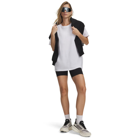 UA Motion women's bike shorts Ultimate Black / Castlerock