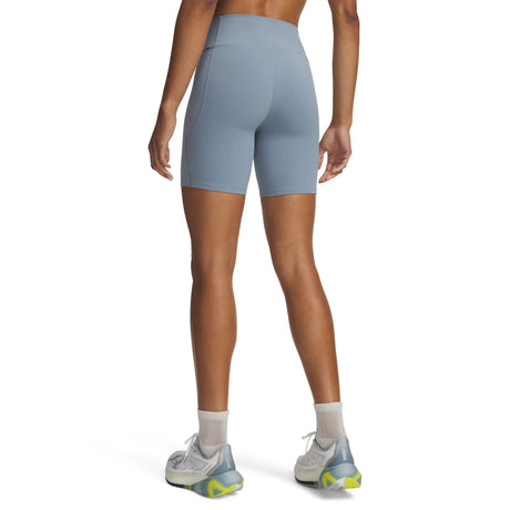 UA Motion women's bike shorts Blue Wind / Blue Fog - back