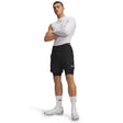 UA Vanish Woven 2.0 short 2-en-1 pour homme Noir / Blanc