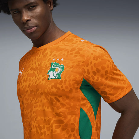 Puma FIF Côte D'Ivoire Maillot World Cup 2026 - Orange