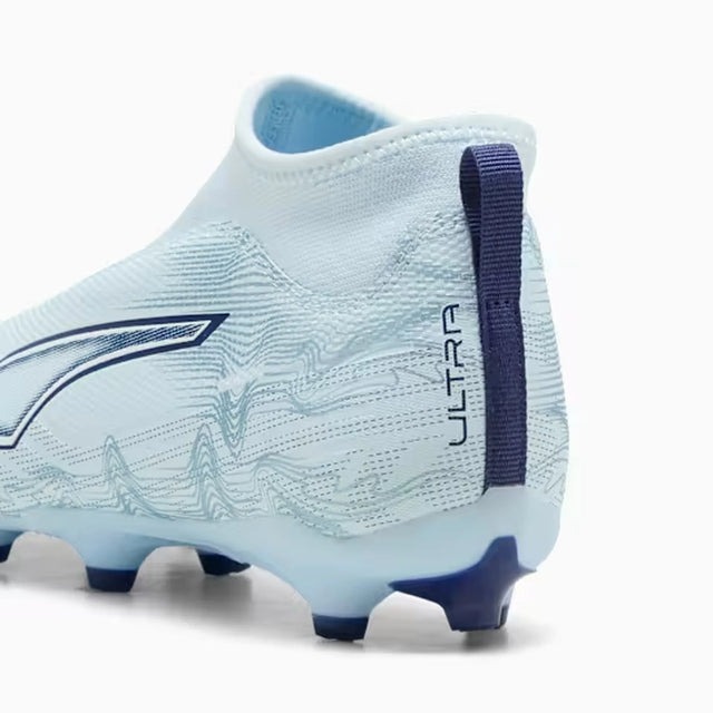 Puma Ultra 6 Match+ Laceless FG/AG Football Boots - Icy Blue / Puma White / Jewel Blue