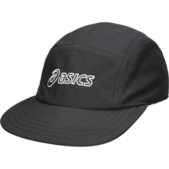 ASICS casquette de course de performance à 5 panneaux - Noir performance