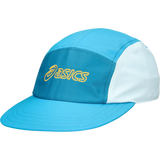 ASICS casquette de course de performance à 5 panneaux - Bleu égéen / Sarcelles foncées