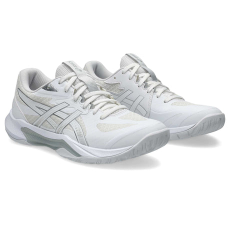 ASICS Gel-Tactic 13 souliers de court femme - White / Pure Silver