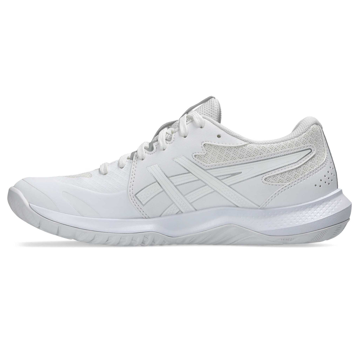 ASICS Gel-Tactic 13 souliers de court femme - White / Pure Silver