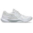 ASICS Gel-Tactic 13 souliers de court femme - White / Pure Silver