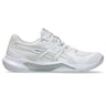 ASICS Gel-Tactic 13 souliers de court femme - White / Pure Silver