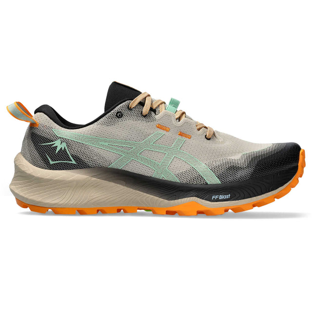 ASICS Gel-Trabuco 12 souliers de course sur sentier homme - Feather Grey / Dark Mint