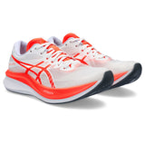 ASICS Magic Speed 3 souliers de course femme paire- White / Sunrise Red