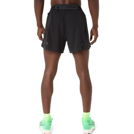 ASICS Metarun short de course à pied 5 po homme - Noir performance