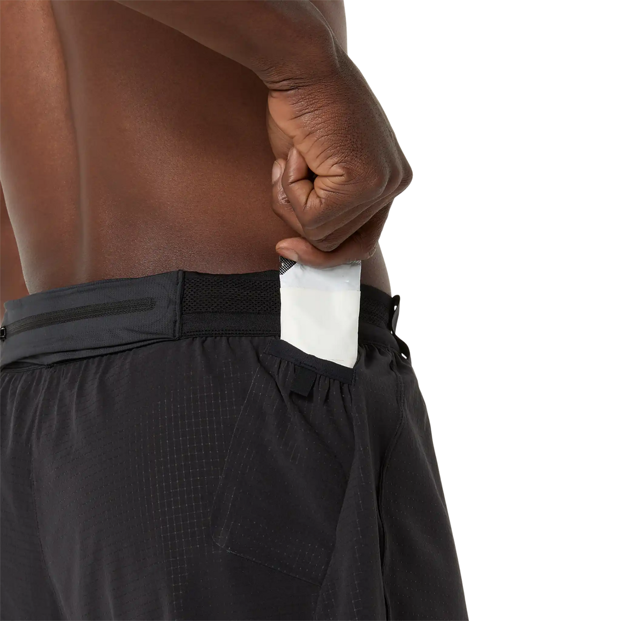 ASICS Metarun short de course à pied 5 po homme - Noir performance