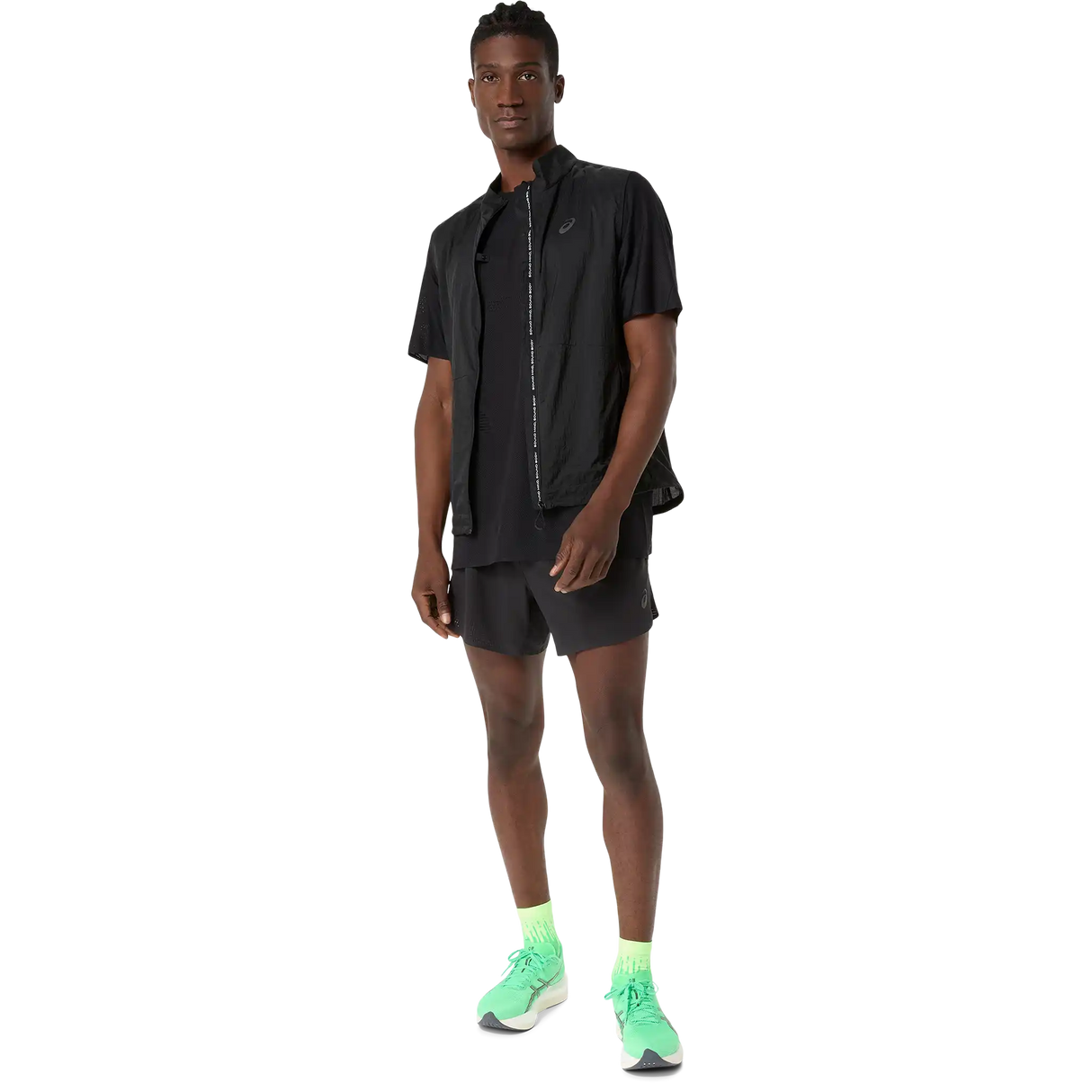 ASICS Metarun short de course à pied 5 po homme - Noir performance