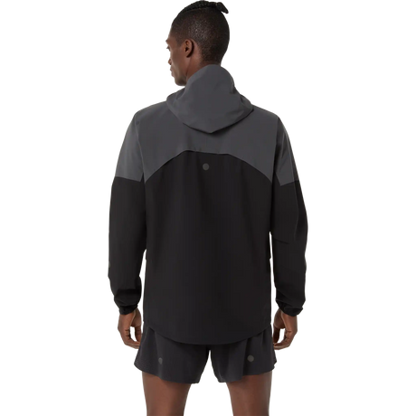 ASICS Metarun Legend Jacket de course à pied homme - Noir performance / Gris graphite