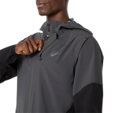 ASICS Metarun Legend Jacket de course à pied homme - Noir performance / Gris graphite