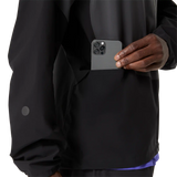 ASICS Metarun Legend Jacket de course à pied homme - Noir performance / Gris graphite