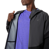 ASICS Metarun Legend Jacket de course à pied homme - Noir performance / Gris graphite
