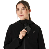 ASICS Metarun Legend Jacket de course à pied pour femme - Noir performance