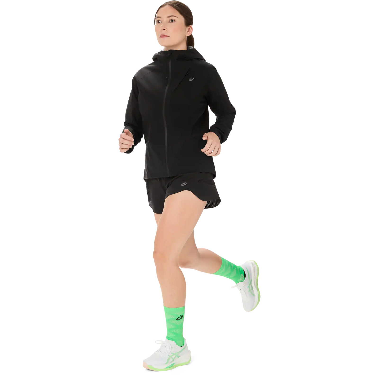 ASICS Metarun Legend Jacket de course à pied pour femme - Noir performance