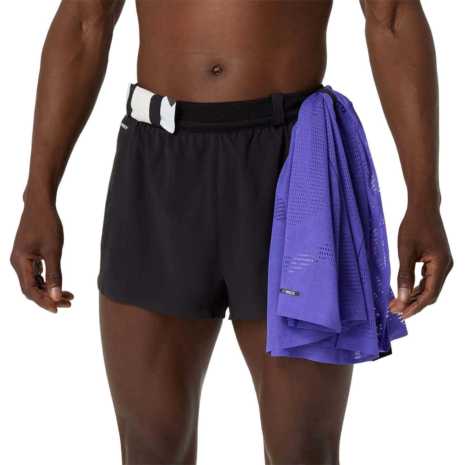 ASICS Metarun Split short de course à pied homme - Noir performance