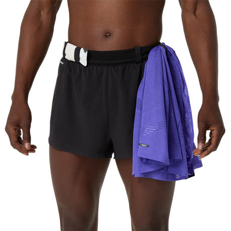 ASICS Metarun Split short de course à pied homme - Noir performance