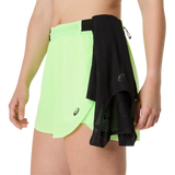 ASICS Metarun Split short femme - Vert lumineux