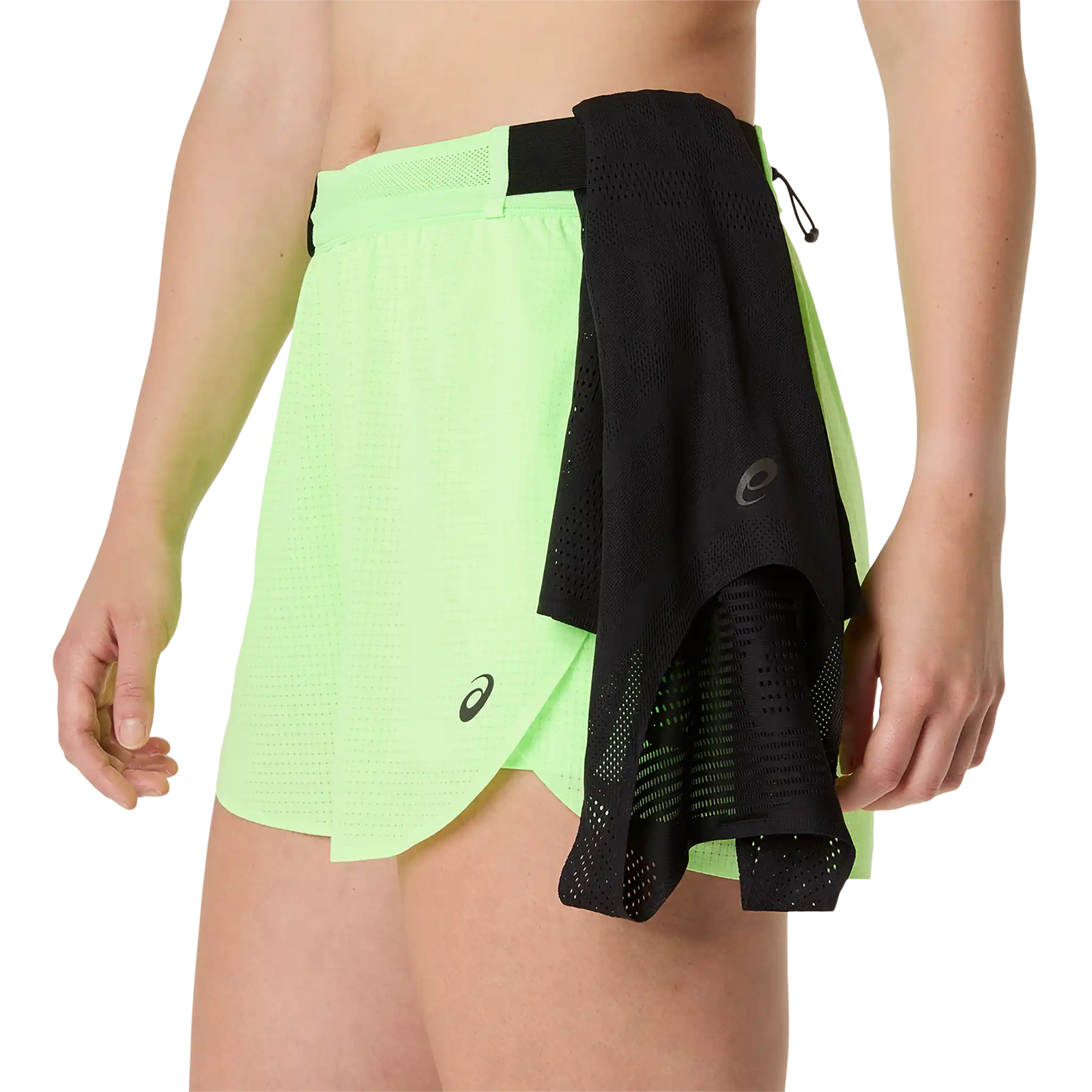 ASICS Metarun Split short femme - Vert lumineux