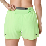 ASICS Metarun Split short femme - Vert lumineux