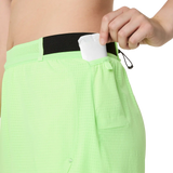 ASICS Metarun Split short femme - Vert lumineux