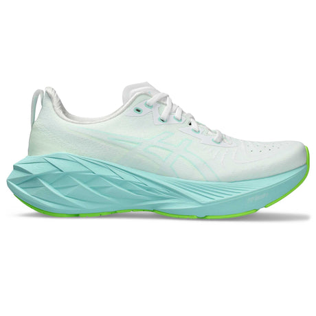 ASICS Novablast 4 chaussures de course à pied pour femme - White / Illuminate Mint