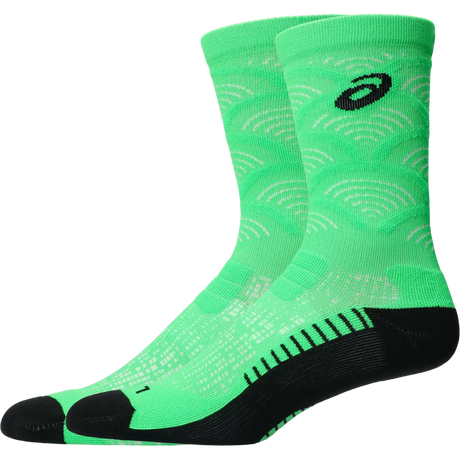 ASICS Performance Run Sock Crew chaussettes mi-mollet - Vert vital