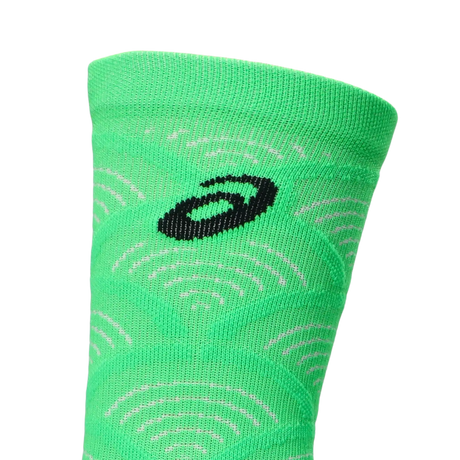 ASICS Performance Run Sock Crew chaussettes mi-mollet - Vert vital