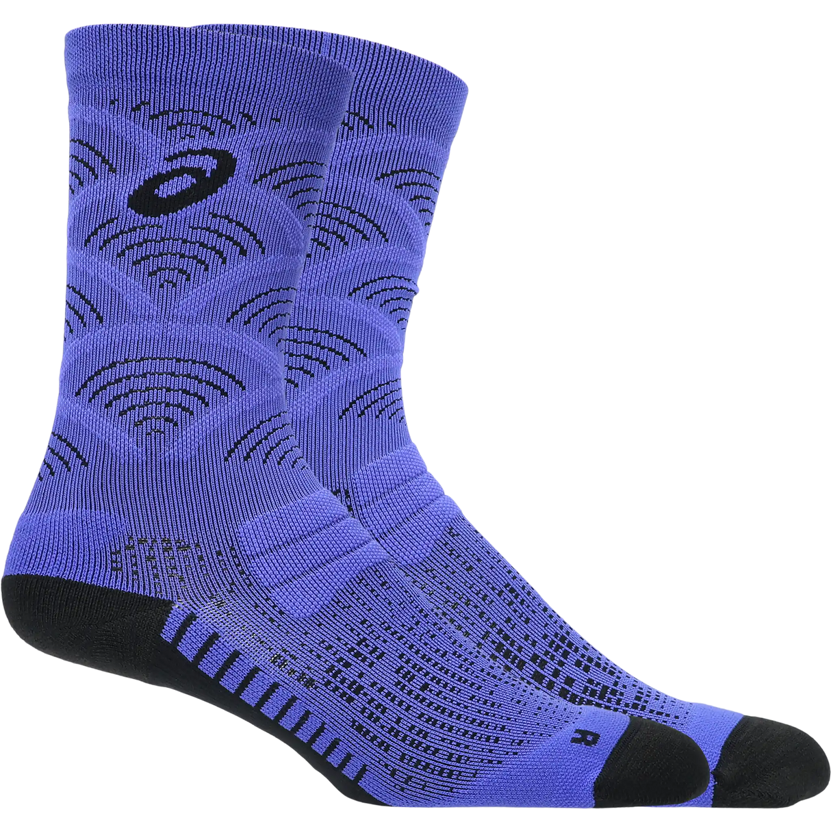 ASICS Performance Run Sock Crew chaussettes mi-mollet - Explosion de Cobalt