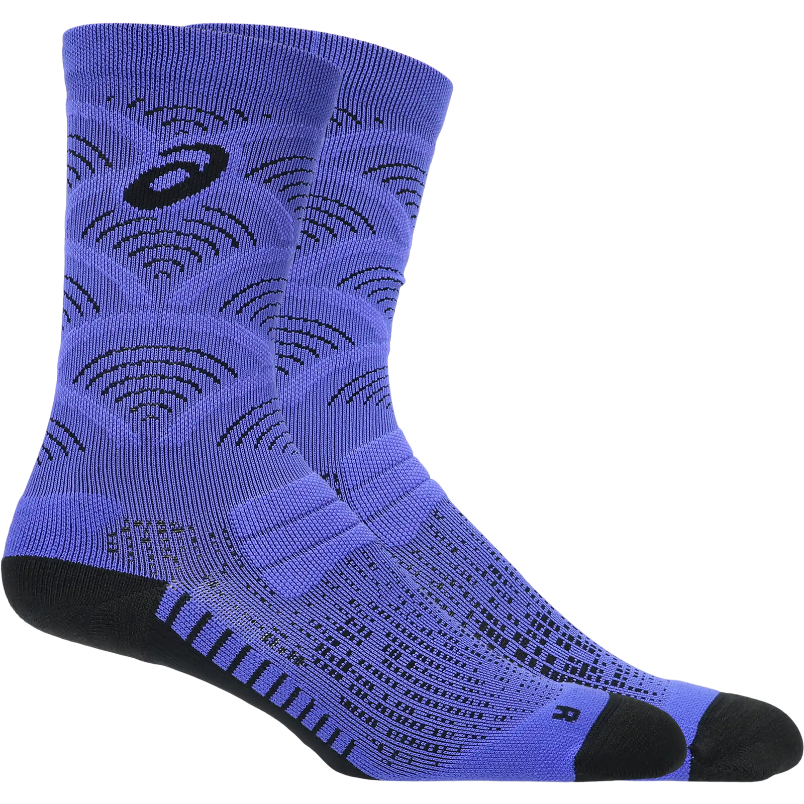 ASICS Performance Run Sock Crew chaussettes mi-mollet - Explosion de Cobalt