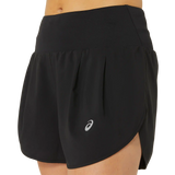 ASICS Road short de course à pied 3,5 po femme - Noir performance