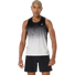 ASICS Road Fade Singlet homme - Noir Performance / Crème
