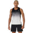ASICS Road Fade Singlet homme - Noir Performance / Crème