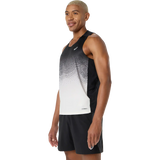 ASICS Road Fade Singlet homme - Noir Performance / Crème