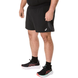 ASICS Road short de course à pied 5 po homme - Noir Performance / Gris Graphite