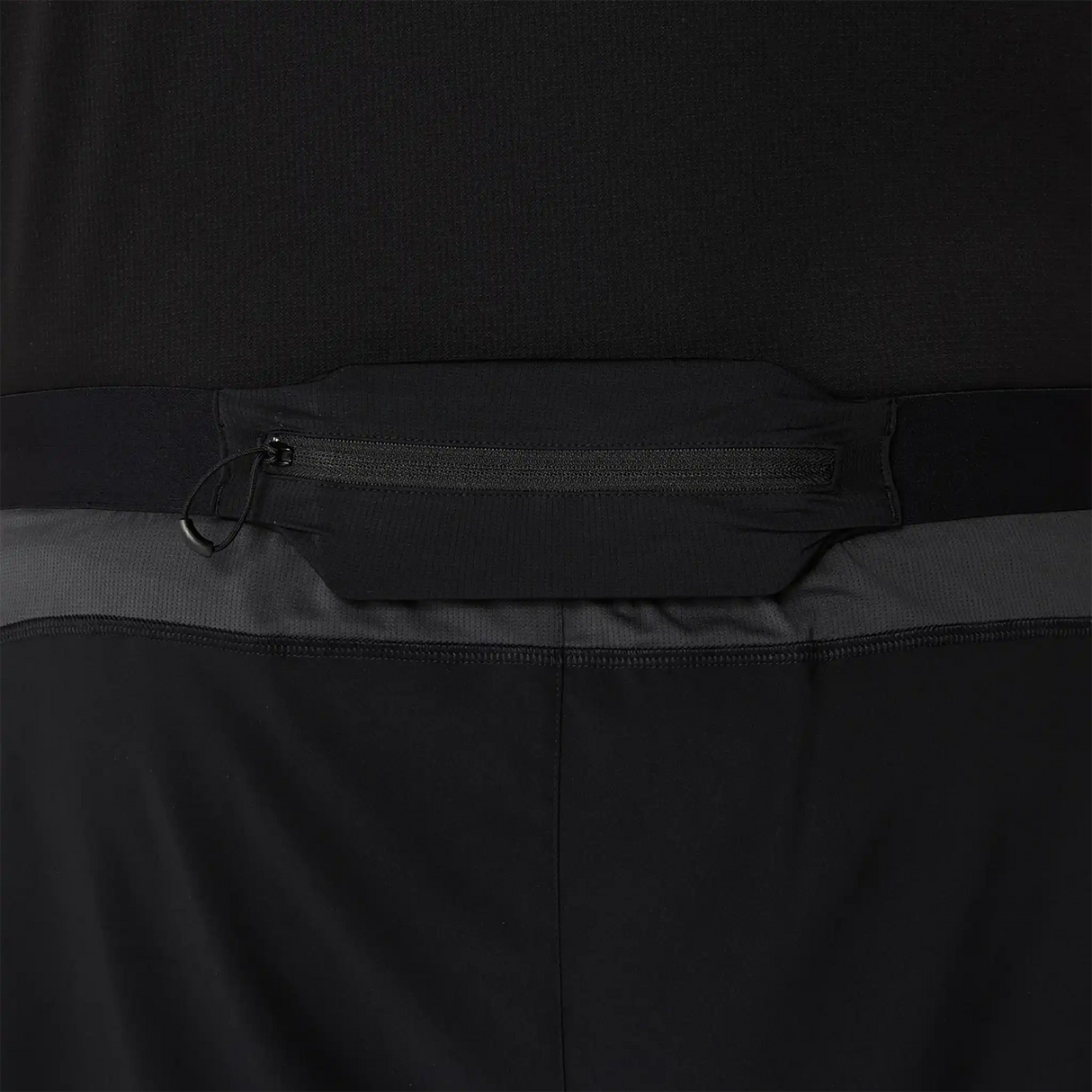 ASICS Road short de course à pied 5 po homme - Noir Performance / Gris Graphite