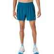 ASICS Road short de course à pied 5 po homme - Bleu sarcelle tranquille / Bleu sarcelle foncé / Yamabuki
