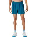 ASICS Road short de course à pied 5 po homme - Bleu sarcelle tranquille / Bleu sarcelle foncé / Yamabuki