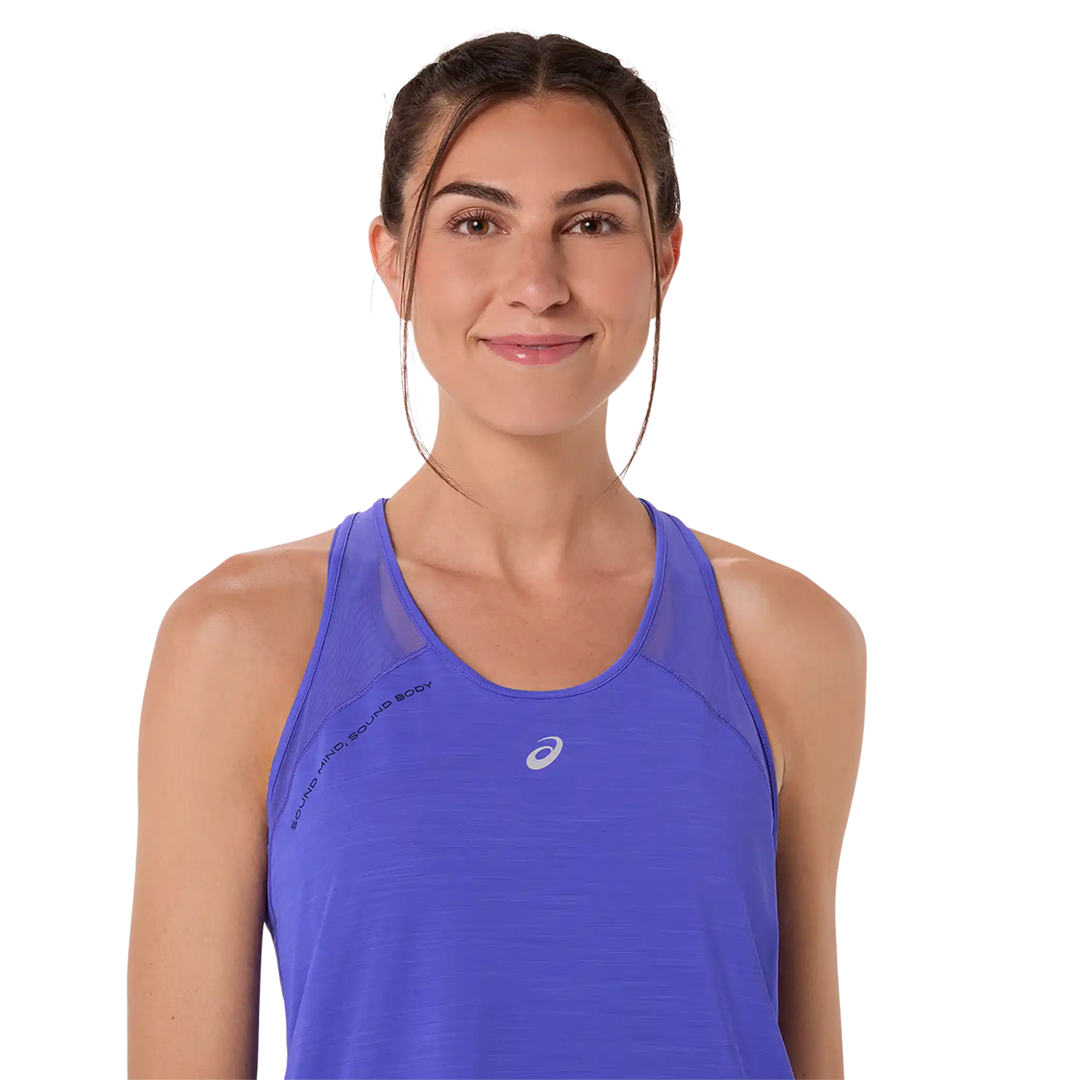 ASICS Road camisole de course à pied pour femme - Explosion de Cobalt